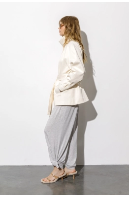 Брюки PiRS 6799 серый меланж 