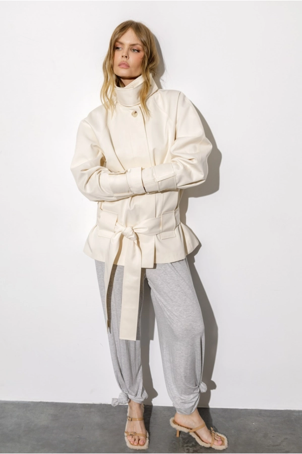 Брюки PiRS 6799 серый меланж