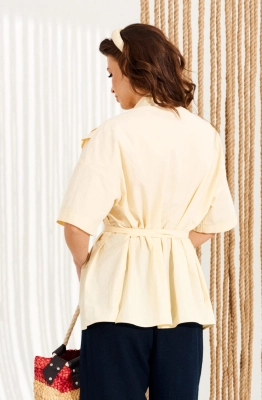 Блуза ELLETTO LIFE 13004 масло 