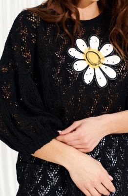 Джемпер ELLETTO LIFE 13010 черный 