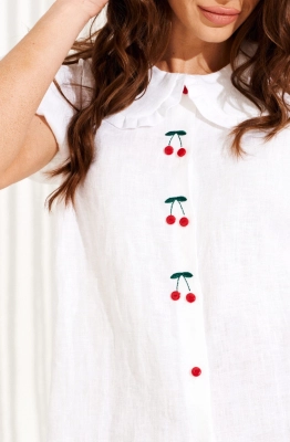 Блуза ELLETTO LIFE 13954 белый 