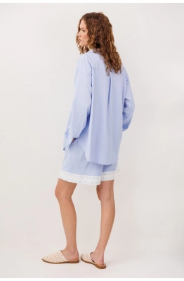 Блуза Buter 3317 голубой 