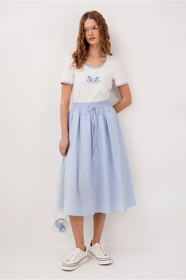 Юбка Buter 3330 голубой