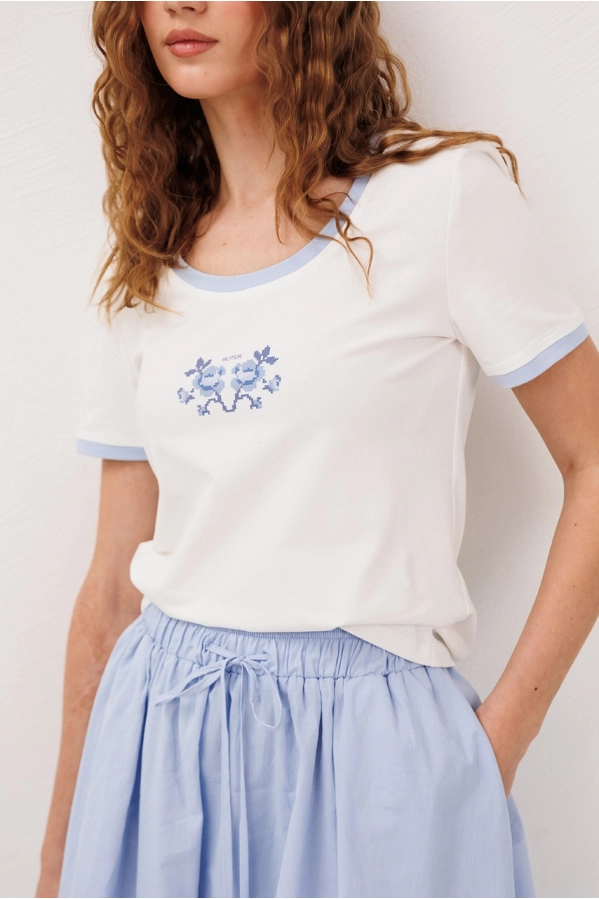 Юбка Buter 3330 голубой