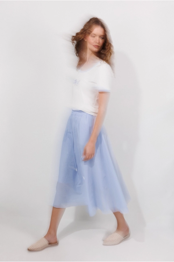 Юбка Buter 3330 голубой