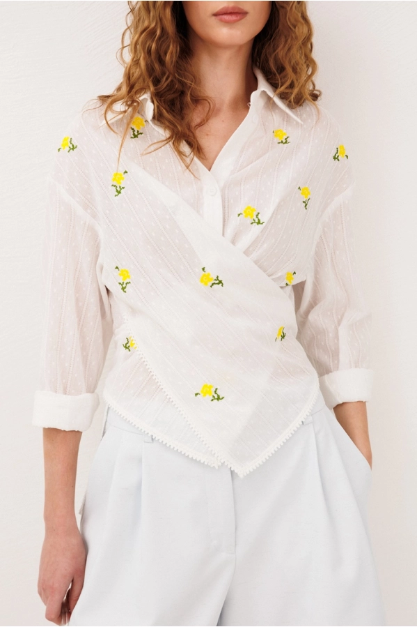 Блуза Buter 3333 молочный