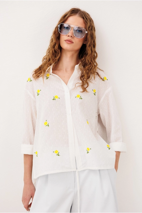 Блуза Buter 3333 молочный