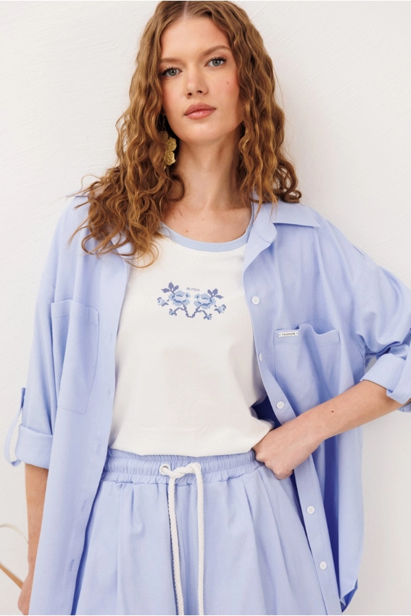 Джемпер Buter 3337 молочный