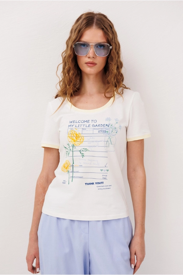 Джемпер Buter 3338 молочный