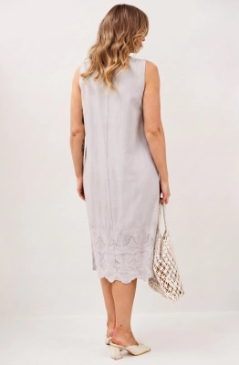 Платье Фантазия Мод 4850/1 светло-серый  