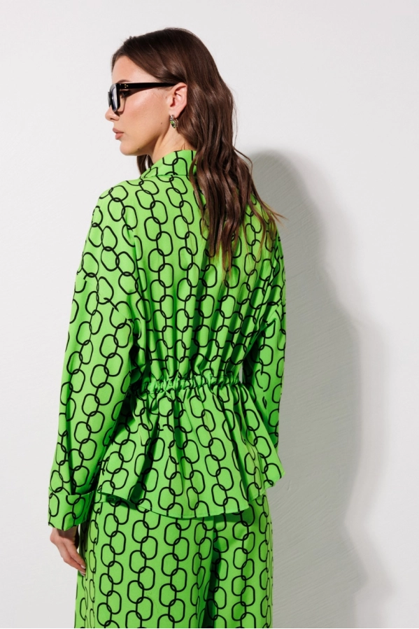 Костюм Lyushe 4398 зеленый