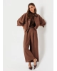 Брюки Lyushe 4436 коричневый Брюки Lyushe 4436 коричневый