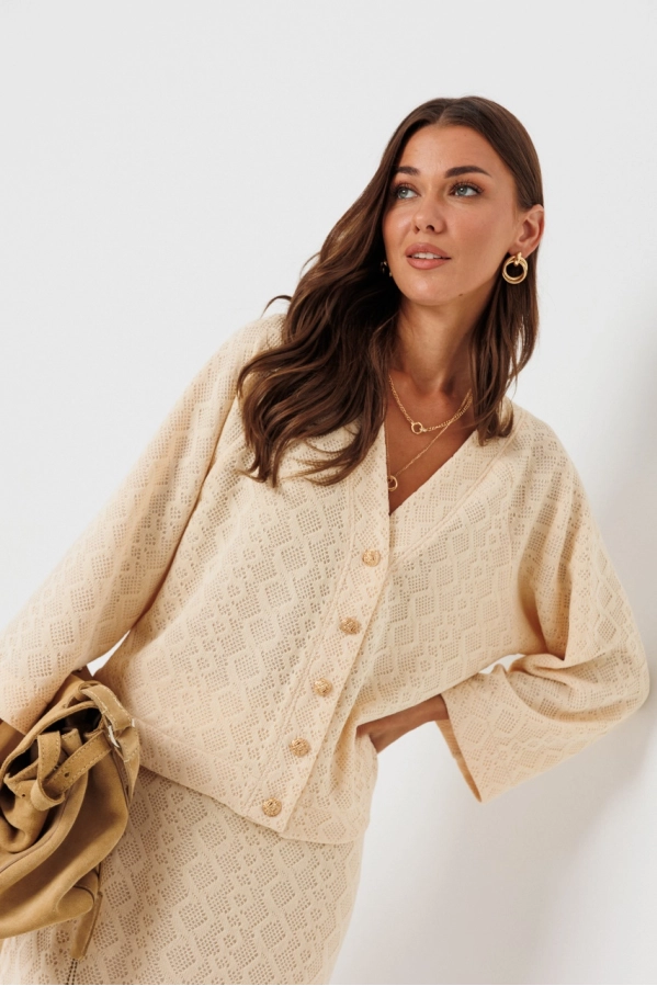 Костюм Lyushe 4461 сливки Костюм Lyushe 4461 сливки