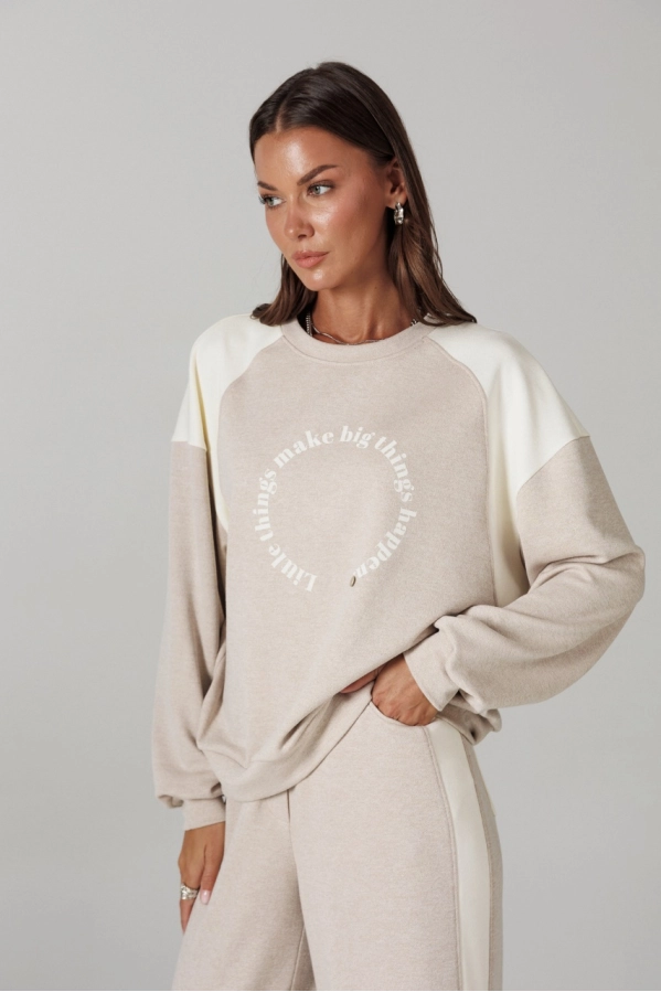 Костюм Lyushe 4497 бежевый
