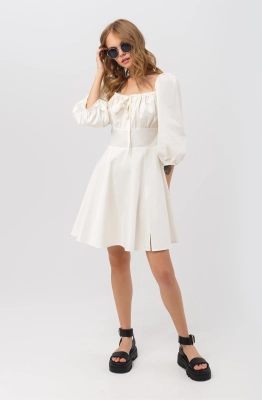 Платье PiRS 3367в молочный