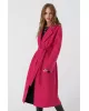 Пальто PiRS 3408 ярко-розовый